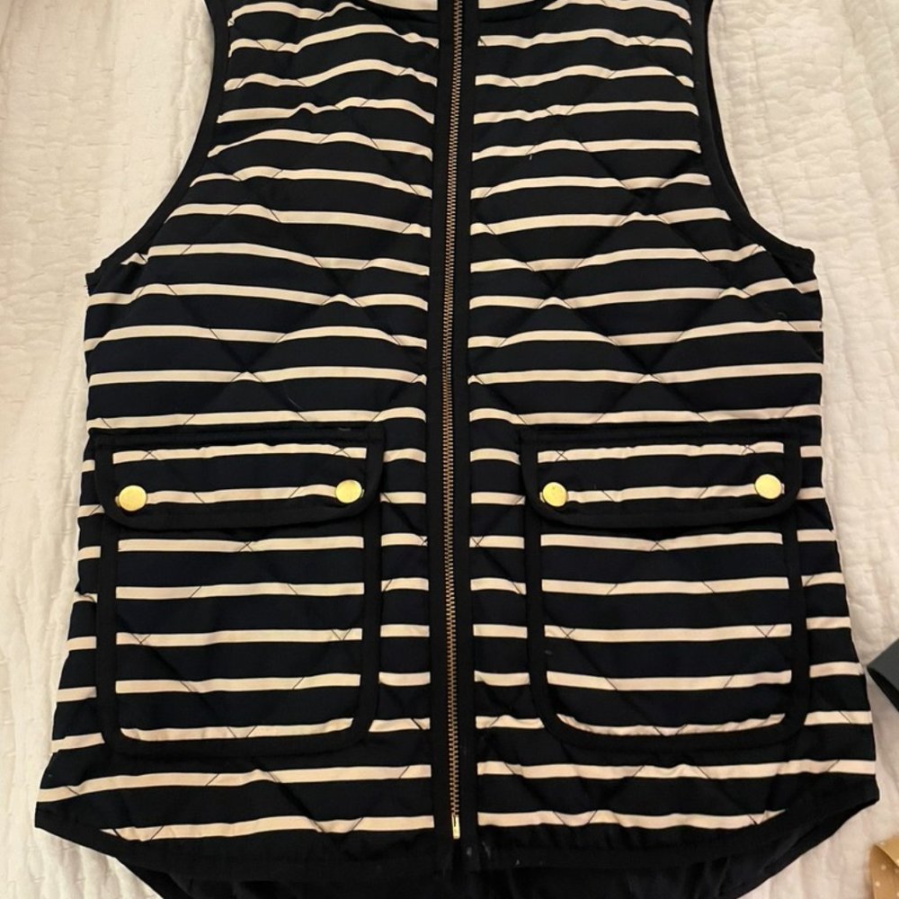 J. Crew Striped Women's Vest